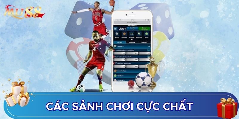 Các sảnh chơi cực chất
